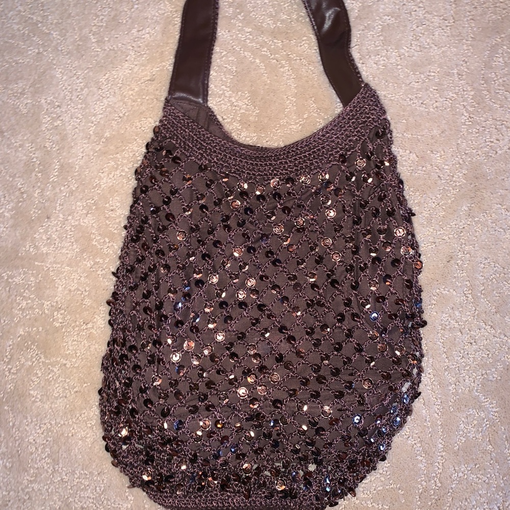 Sparkly justice purse